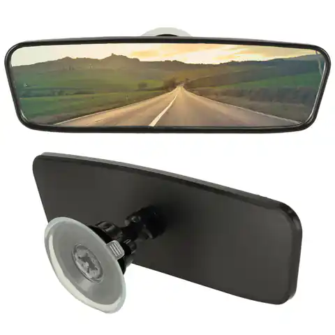 ⁨Wide-angle rear-view mirror for suction cup 20cm⁩ at Wasserman.eu