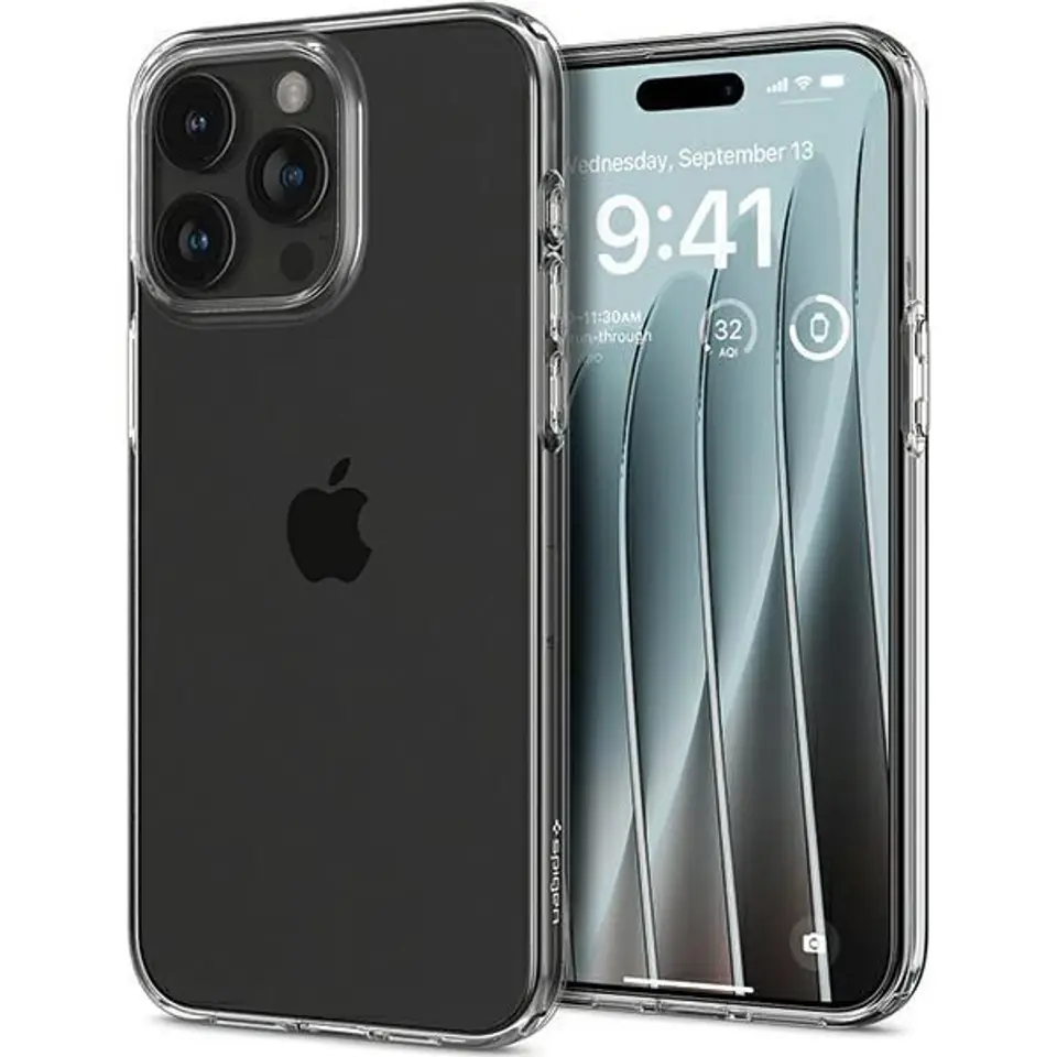 ⁨Spigen Crystal Flex iPhone 15 Pro Max6.7" ACS06443⁩ w sklepie Wasserman.eu
