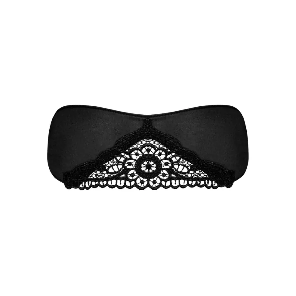 ⁨Satinia mask black (one size one-size)⁩ at Wasserman.eu