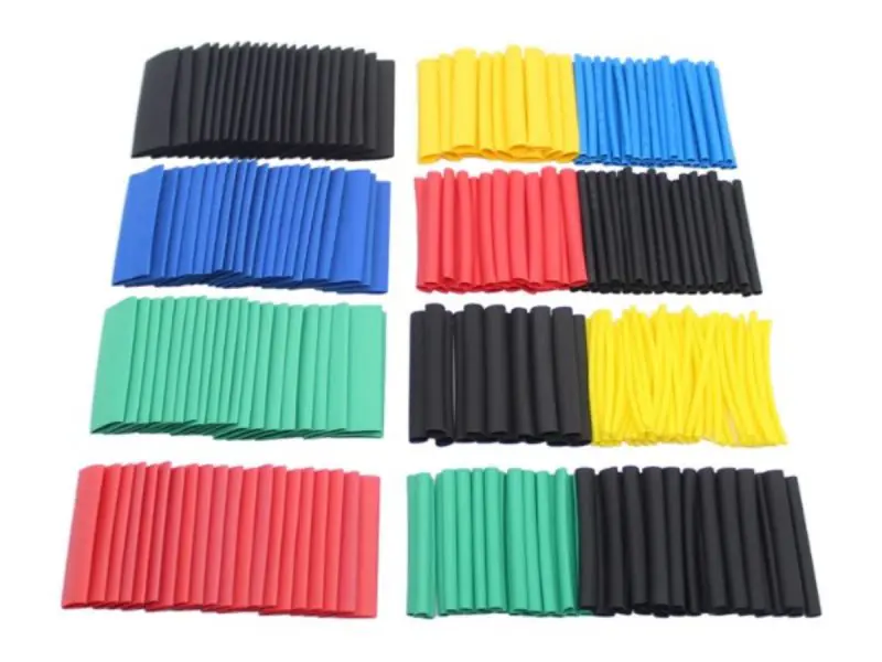 ⁨Set of 530pcs 4.5cm T-shirts, Heat Shrink Tubes Colors Sizes⁩ at Wasserman.eu