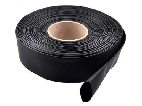 ⁨Tube Heat Shrink Sleeve 18mm Black 1m 2:1⁩ at Wasserman.eu