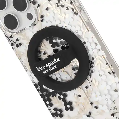 ⁨Kate Spade New York Magnetic Loop Grip - Uchwyt MagSafe na palec (Black)⁩ w sklepie Wasserman.eu