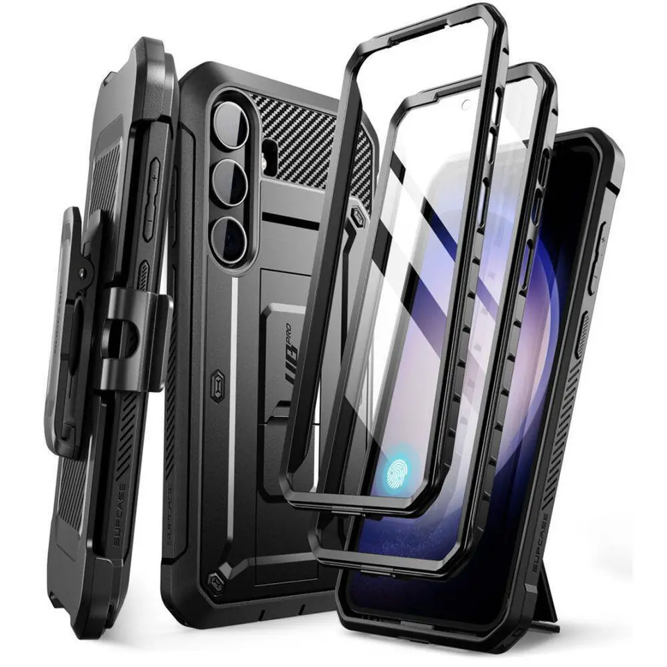 ⁨Oryginalne Etui SAMSUNG GALAXY S24 Supcase Unicorn Beetle Pro 2-set czarne⁩ w sklepie Wasserman.eu