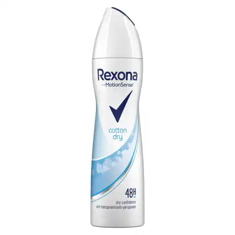 ⁨Rexona Cotton Dry Antitranspirant Spray 150 ml⁩ w sklepie Wasserman.eu
