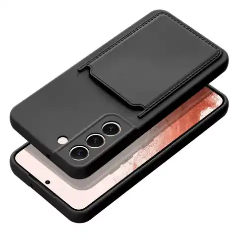 ⁨Etui futerał CARD CASE do Samsung Galaxy A25 5G czarny⁩ w sklepie Wasserman.eu