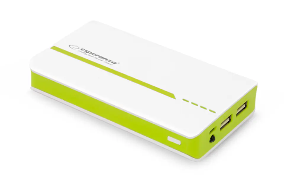 POWER BANK ATOM 11000mAh white-green at Wasserman.eu