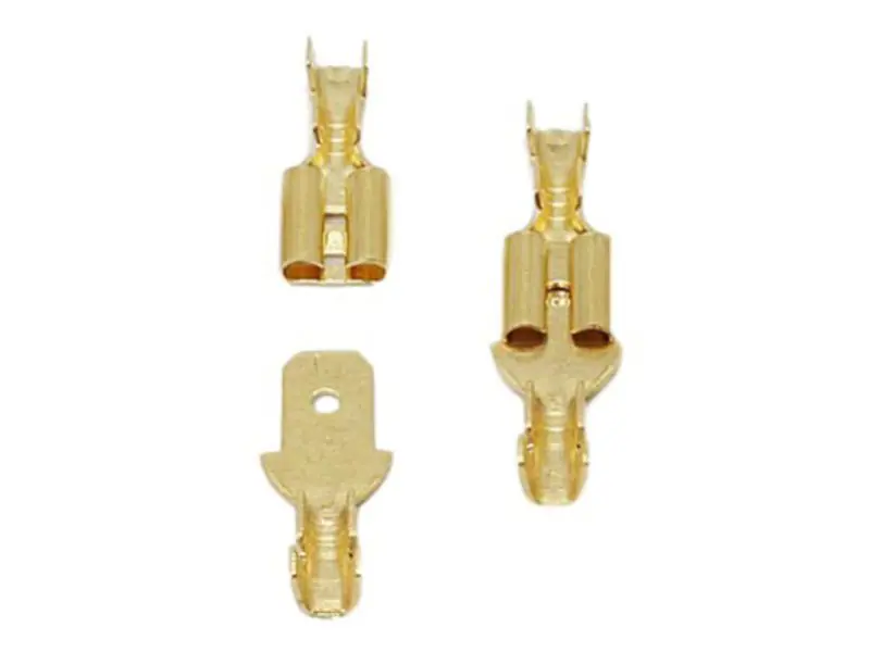 ⁨Para Konektorów Konektor Samochodowy Z Zaczepem Złączka Nasuwka 4,8mm 100kpl (200szt) Męski + Żeński Komplet⁩ w sklepie Wasserman.eu