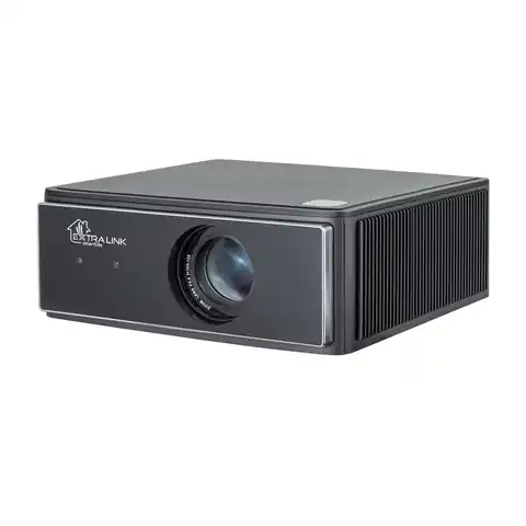 ⁨Extralink Smart Life Vision Lite | Projector | 500 ANSI, 1080p, Android 9.0⁩ at Wasserman.eu