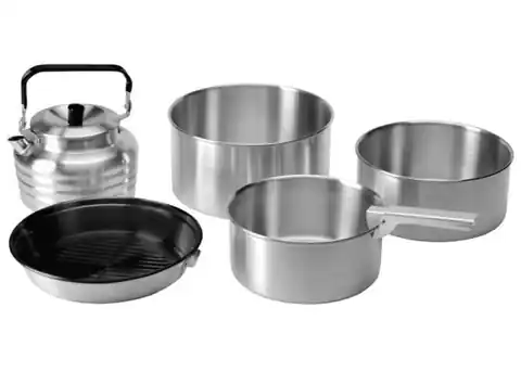 ⁨Zestaw naczyń Vango Aluminium Cook Set⁩ w sklepie Wasserman.eu