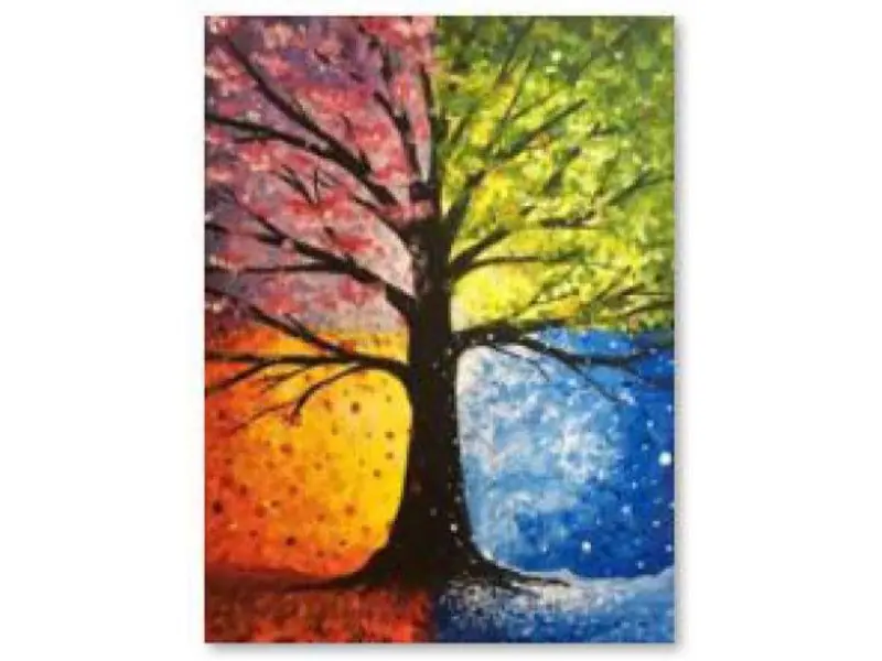 ⁨Diamond Embroidery, Painting, Diamond Mosaic Diamond Painting, TREE 30x40cm⁩ at Wasserman.eu