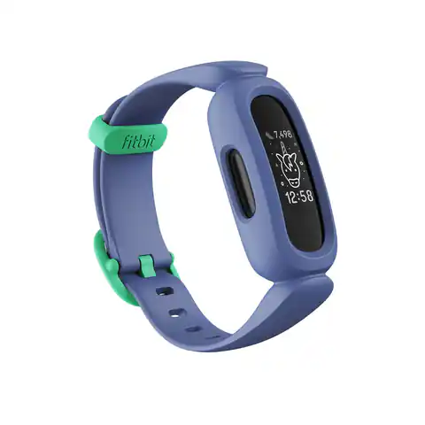 ⁨Fitbit Ace 3 Fitness tracker, OLED, Touchscreen, Waterproof, Bluetooth, Cosmic Blue/Astro Green⁩ w sklepie Wasserman.eu