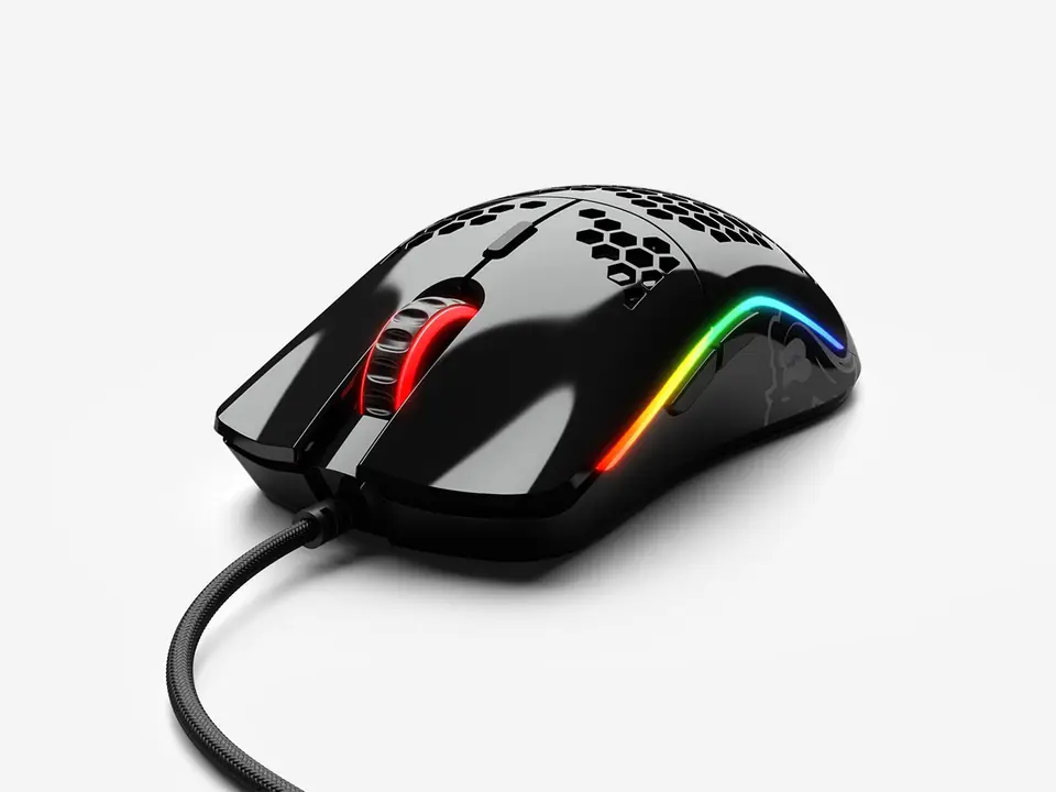 ⁨Glorious PC Gaming Race Model O- myszka Po prawej stronie USB Typu-A Optyczny 3200 DPI⁩ w sklepie Wasserman.eu