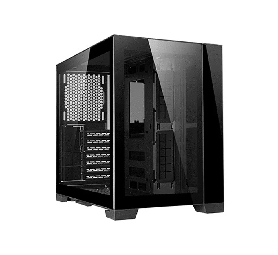 ⁨LIAN LI O11 DYNAMIC MINI PC Mini Tower O11D Mini-X Black⁩ at Wasserman.eu