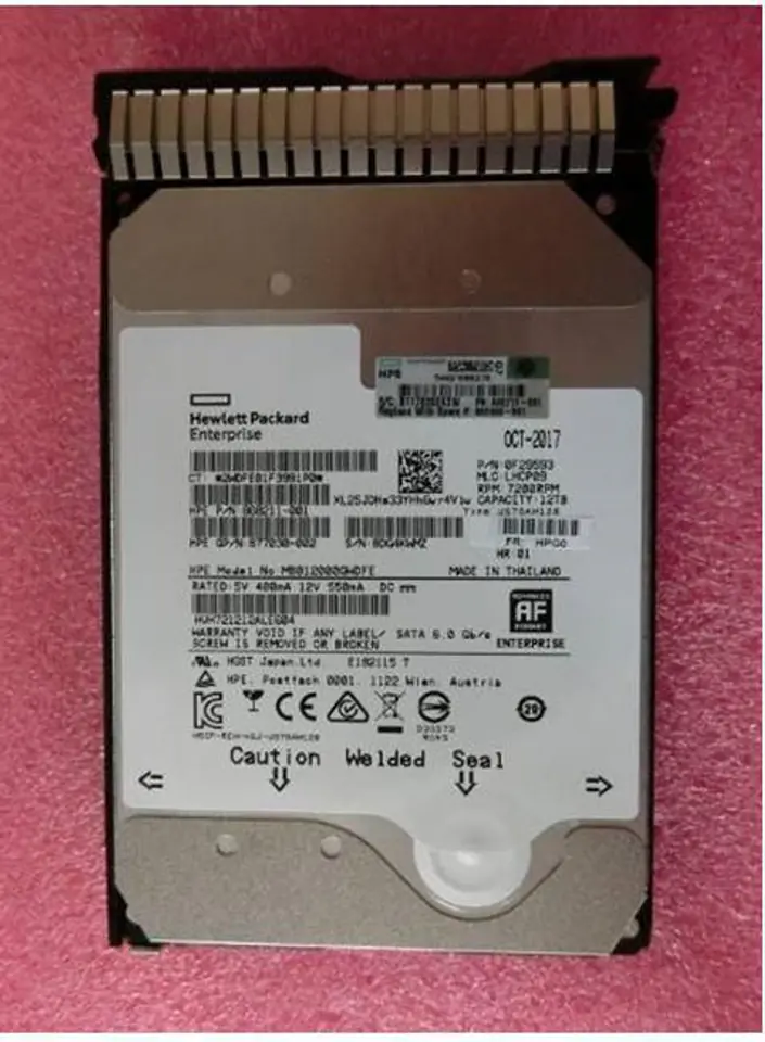 ⁨Hewlett Packard Enterprise DRV HDD 12TB 7.2K LFF SATA⁩ w sklepie Wasserman.eu