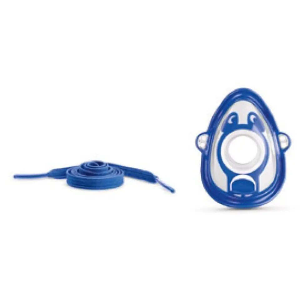 ⁨Zestaw akcesoriów Flaem RF6 Plus Kit nebulizator RF6, maska dla dzieci i dorosłych, ustnik, końcówka do nosa, przewód powietrzny 1 metr⁩ w sklepie Wasserman.eu