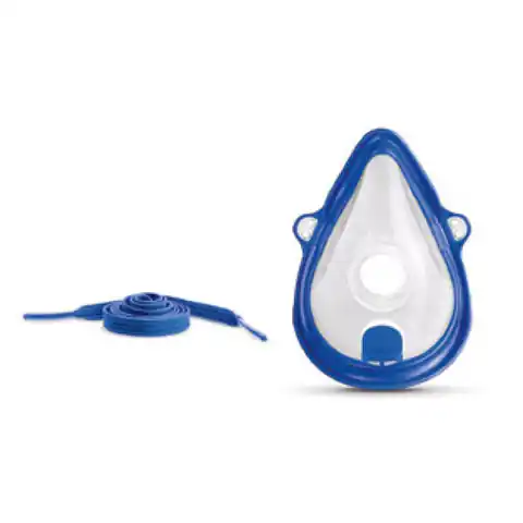 ⁨Zestaw akcesoriów Flaem RF6 Plus Kit nebulizator RF6, maska dla dzieci i dorosłych, ustnik, końcówka do nosa, przewód powietrzny 1 metr⁩ w sklepie Wasserman.eu