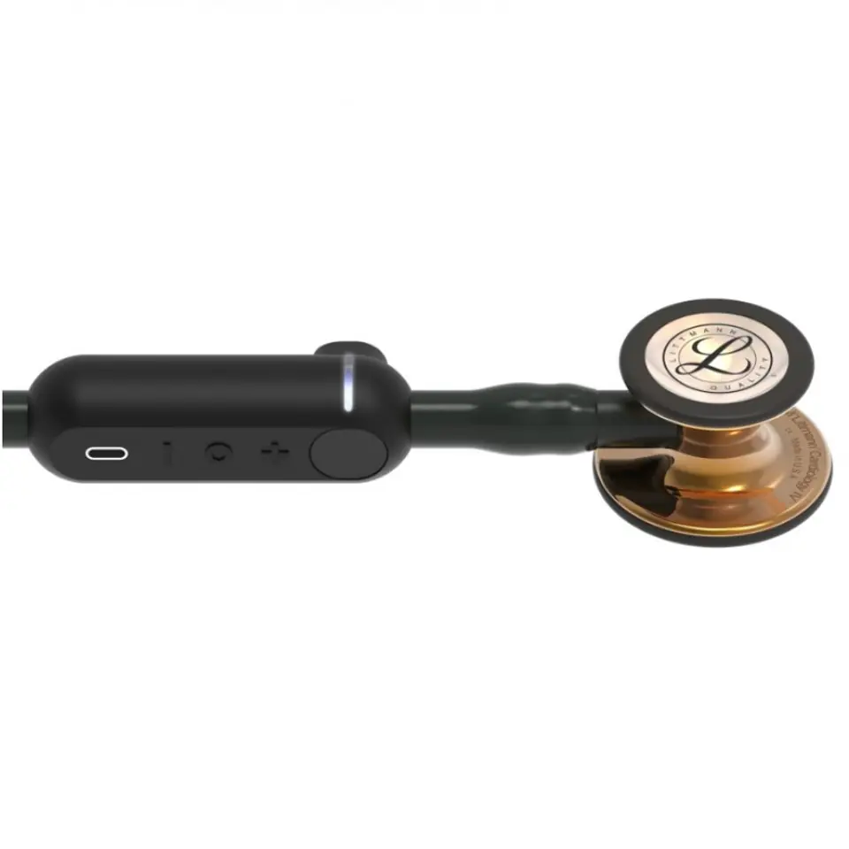 ⁨LITTMANN CORE-8863 CZARNY COPPER Stetoskop elektroniczny, z aktywną redukcją szumów⁩ w sklepie Wasserman.eu