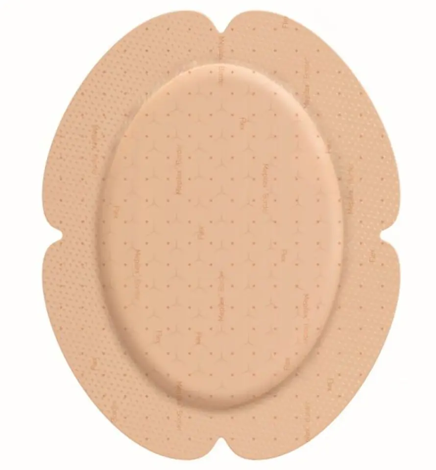 ⁨MÖLNLYCKE MEPILEX BORDER FLEX 7,8x10 cm Opatrunek piankowy do leczenia ran, 5 szt.⁩ w sklepie Wasserman.eu