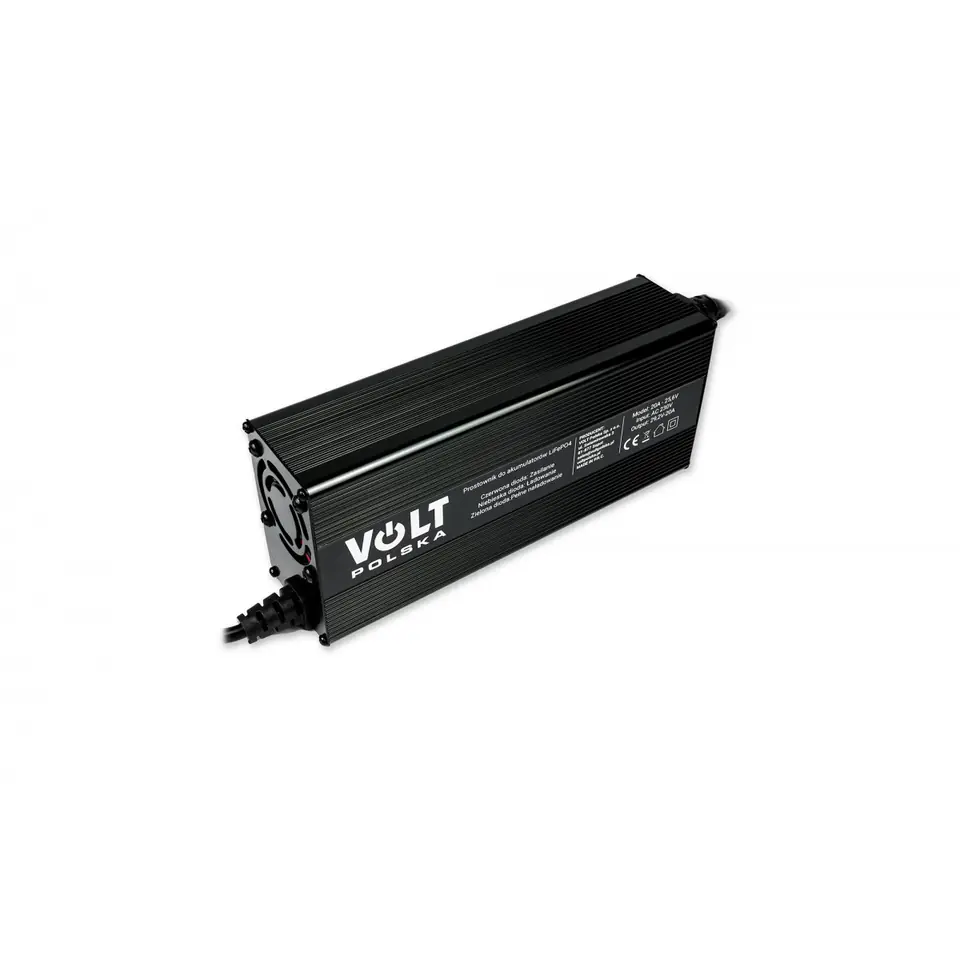 ⁨Charger for 24V LiFePO4 20A batteries⁩ at Wasserman.eu