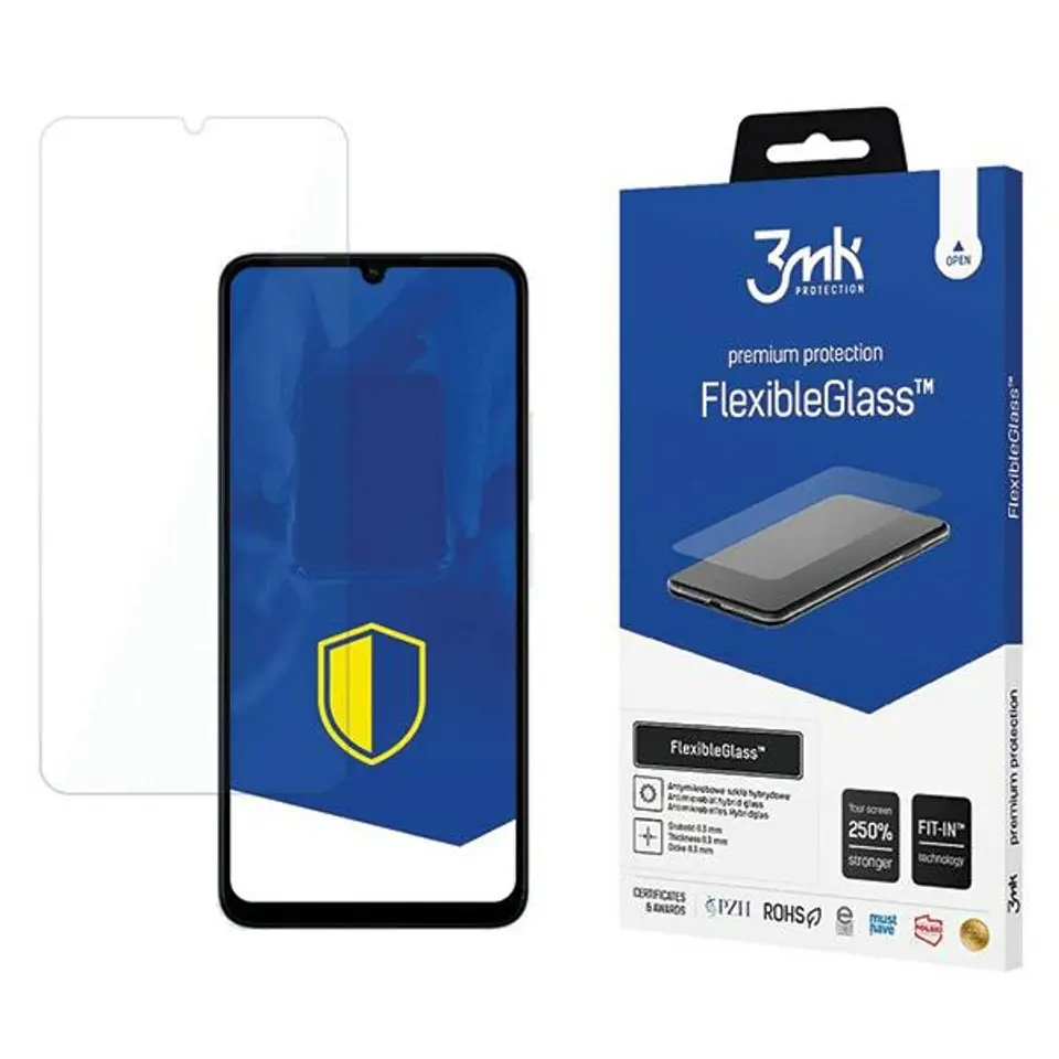 ⁨3MK FlexibleGlass Poco C65 / Redmi 13C   Szkło Hybrydowe⁩ w sklepie Wasserman.eu