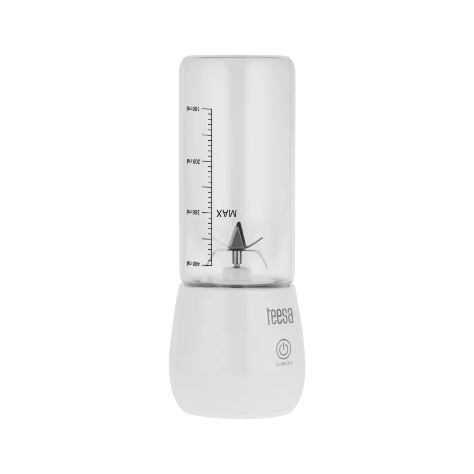 Cordless blender, glass cup, 450ml, 100W, 6 knives at Wasserman.eu