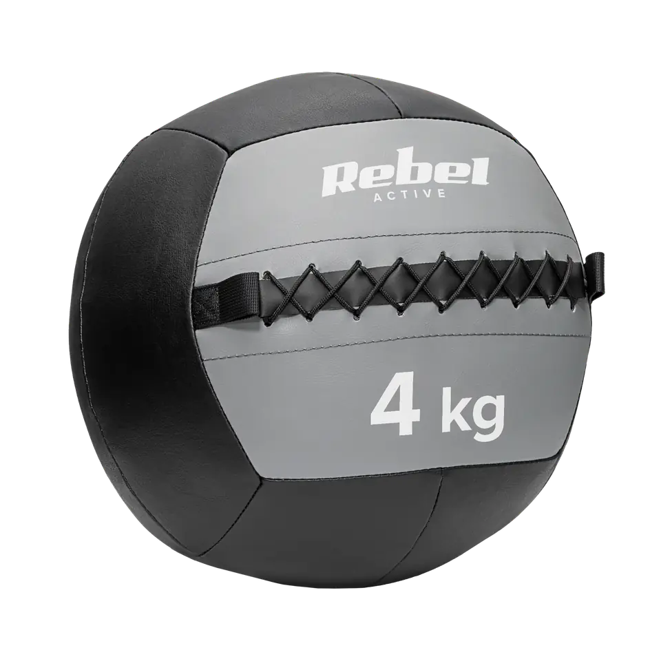 ⁨Medicine Exercise Ball 4 kg REBEL ACTIVE⁩ at Wasserman.eu