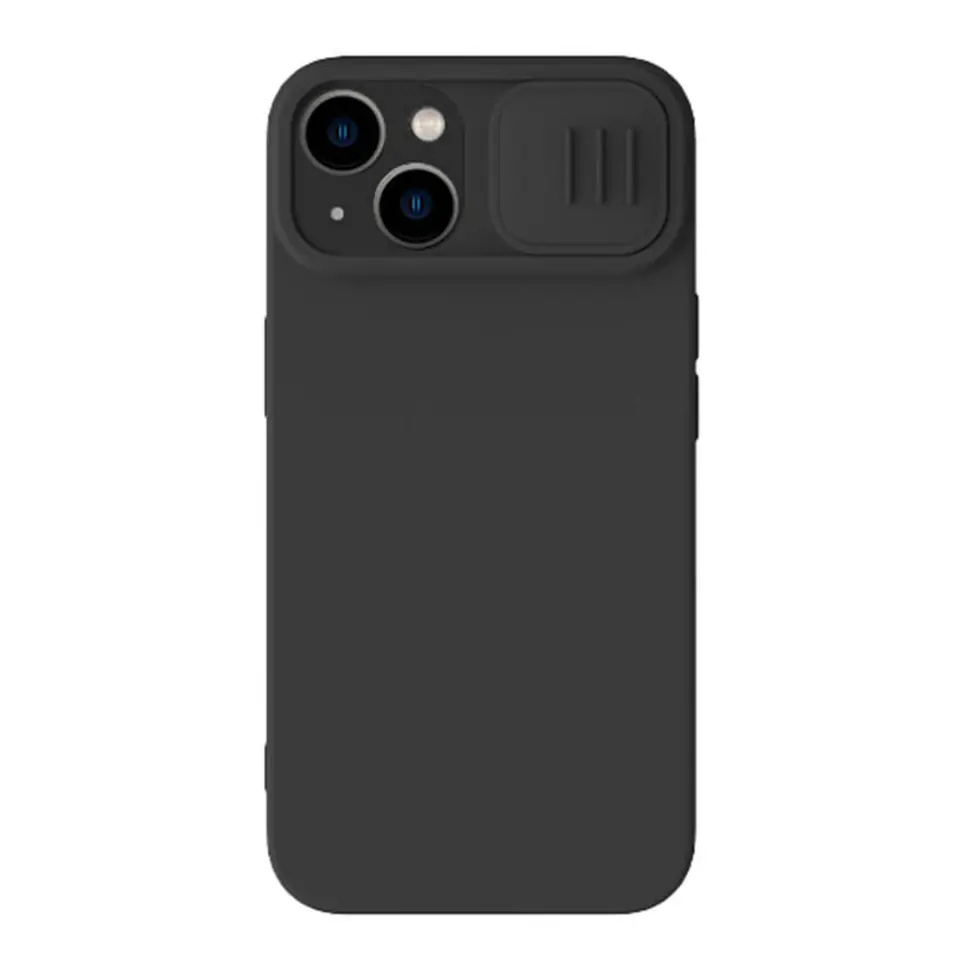 Etui Nillkin CamShield Silky Silicone do iPhone 15 Plus (czarne) w sklepie Wasserman.eu