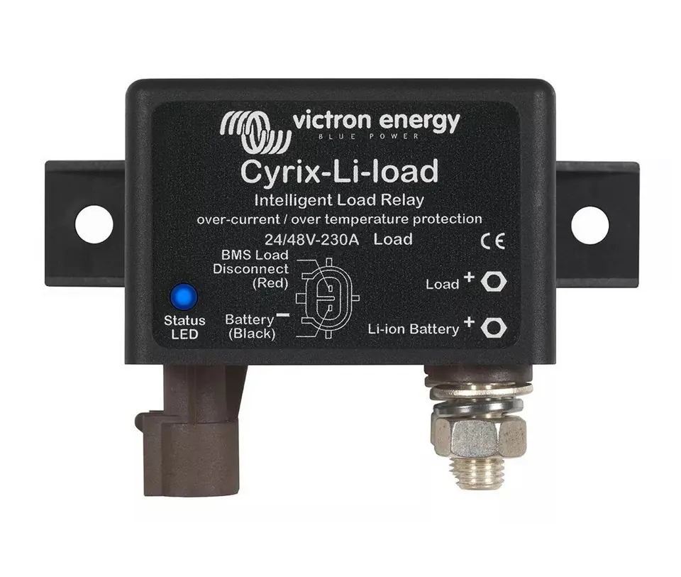 ⁨Victron Energy Cyrix-Li-load 24/48V-230A battery switch⁩ at Wasserman.eu