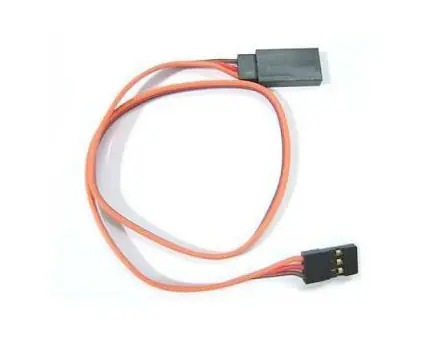 ⁨Przedłużacz serwa 30 cm JR - 0,13mm2 26AWG - płaski - MSP⁩ w sklepie Wasserman.eu