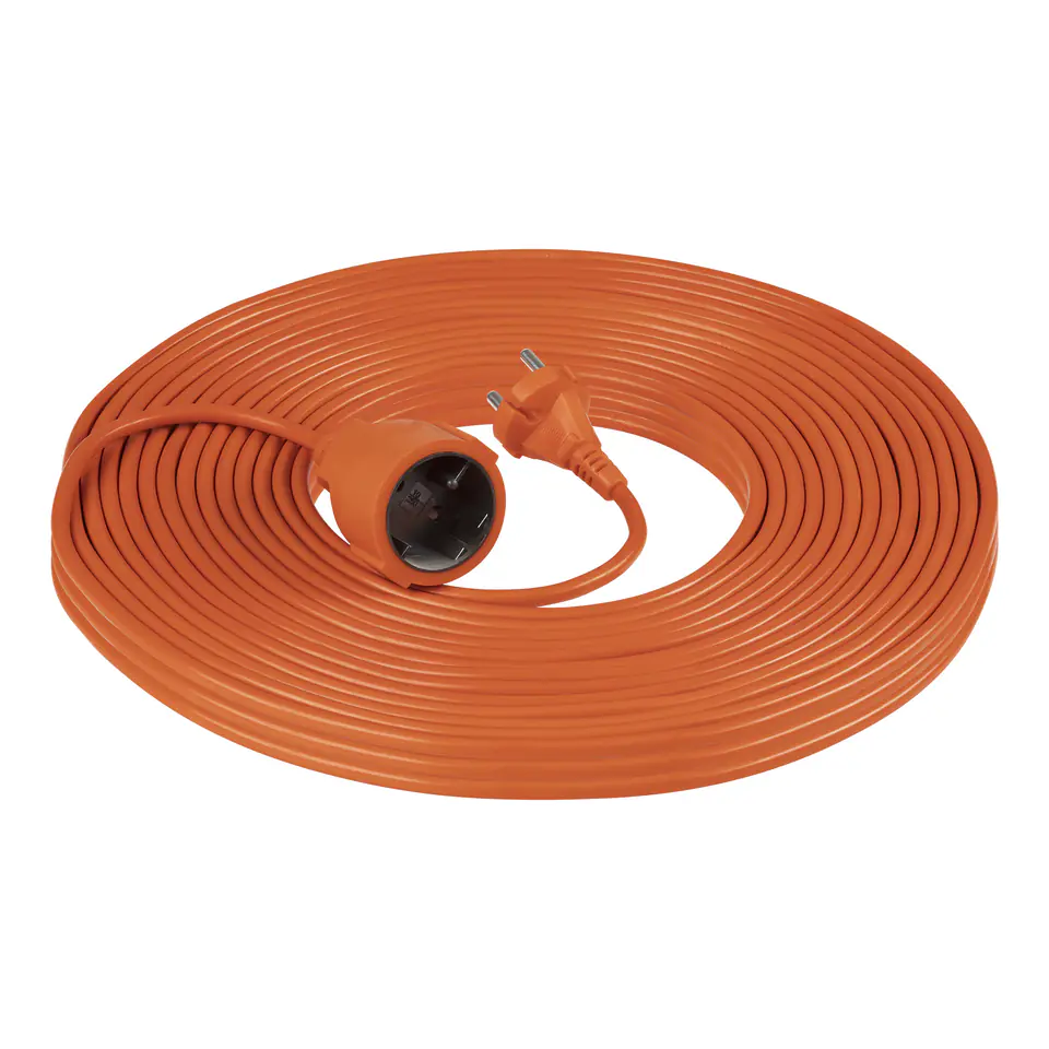 ⁨Przedłużacz PVC IP20 30m 1x2P, H03VV-F 2x1mm?⁩ w sklepie Wasserman.eu