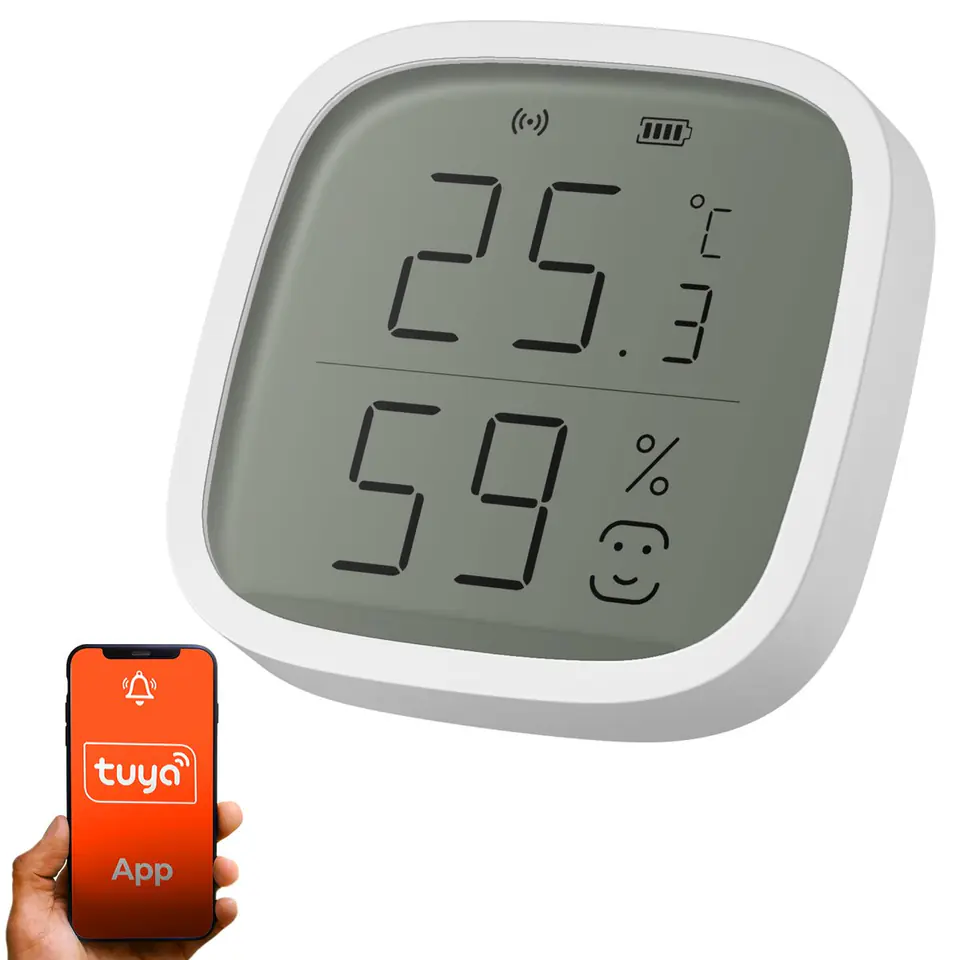 ⁨EXTRALINK SMART LIFE TEMPERATURE AND HUMIDITY SENSOR⁩ w sklepie Wasserman.eu