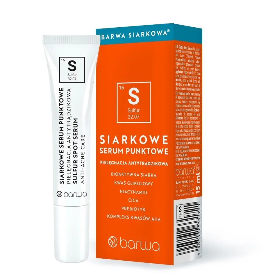 ⁨BARWA SIARKOWA SERUM PUNKTOWE⁩ w sklepie Wasserman.eu