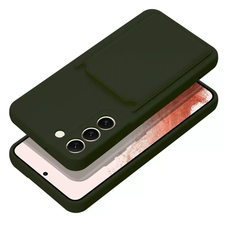 ⁨Etui futerał CARD CASE do Samsung Galaxy S24 Ultra zielony⁩ w sklepie Wasserman.eu