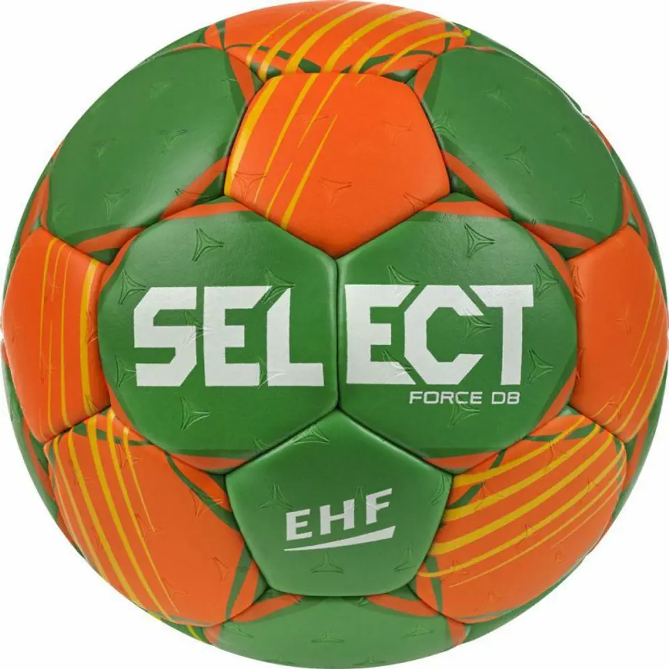 ⁨Select Force DB EHF 3 Green-Orange Handball 11749⁩ at Wasserman.eu