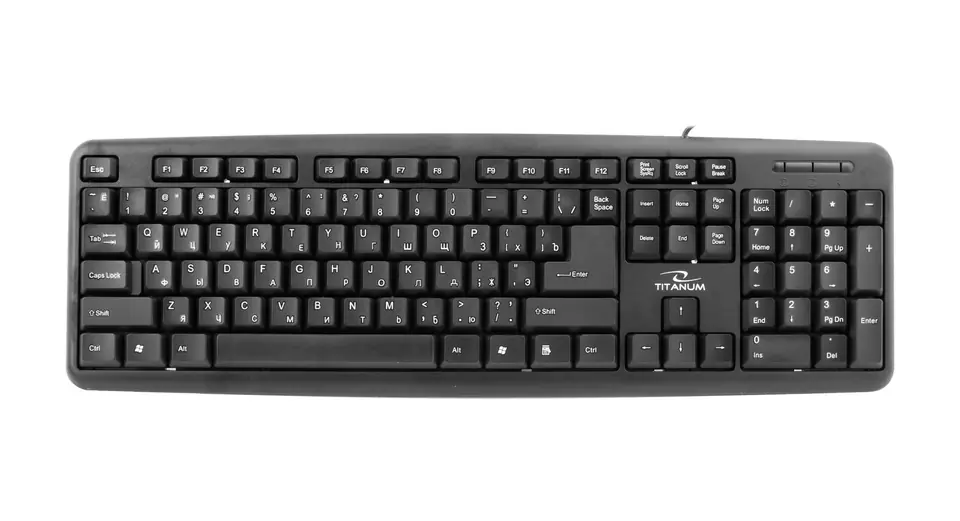 Standard Keyboard USB TKR101 Russian font at Wasserman.eu