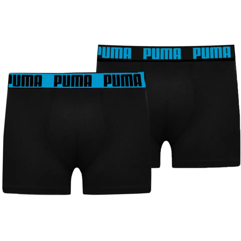 ⁨Bokserki męskie Puma Basic Boxer 2P M 906823 (kolor Czarny, rozmiar L)⁩ w sklepie Wasserman.eu