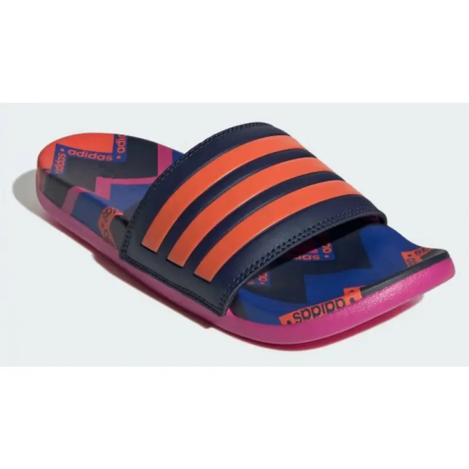 ⁨Klapki adidas Adilette Comfort W (kolor Granatowy. Różowy. Wielokolorowy, rozmiar 43)⁩ w sklepie Wasserman.eu