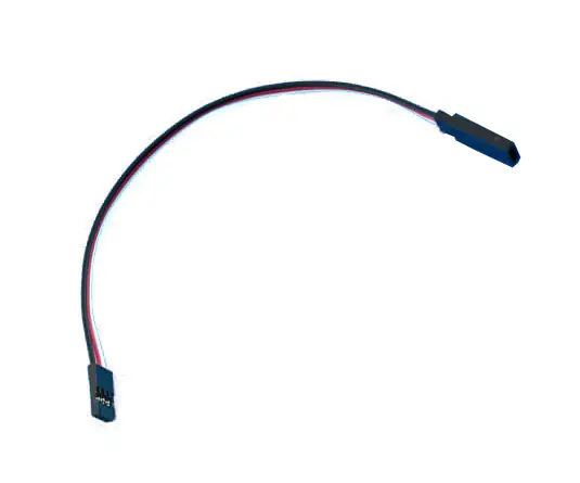 ⁨Servo extension cable 15 cm FUTABA - 0,33mm2 22AWG - flat⁩ at Wasserman.eu