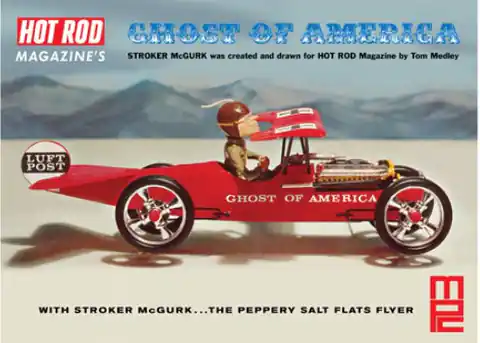 ⁨Plastic model - Stroker McGurk Ghost of America "Flying Car" - MPC⁩ at Wasserman.eu