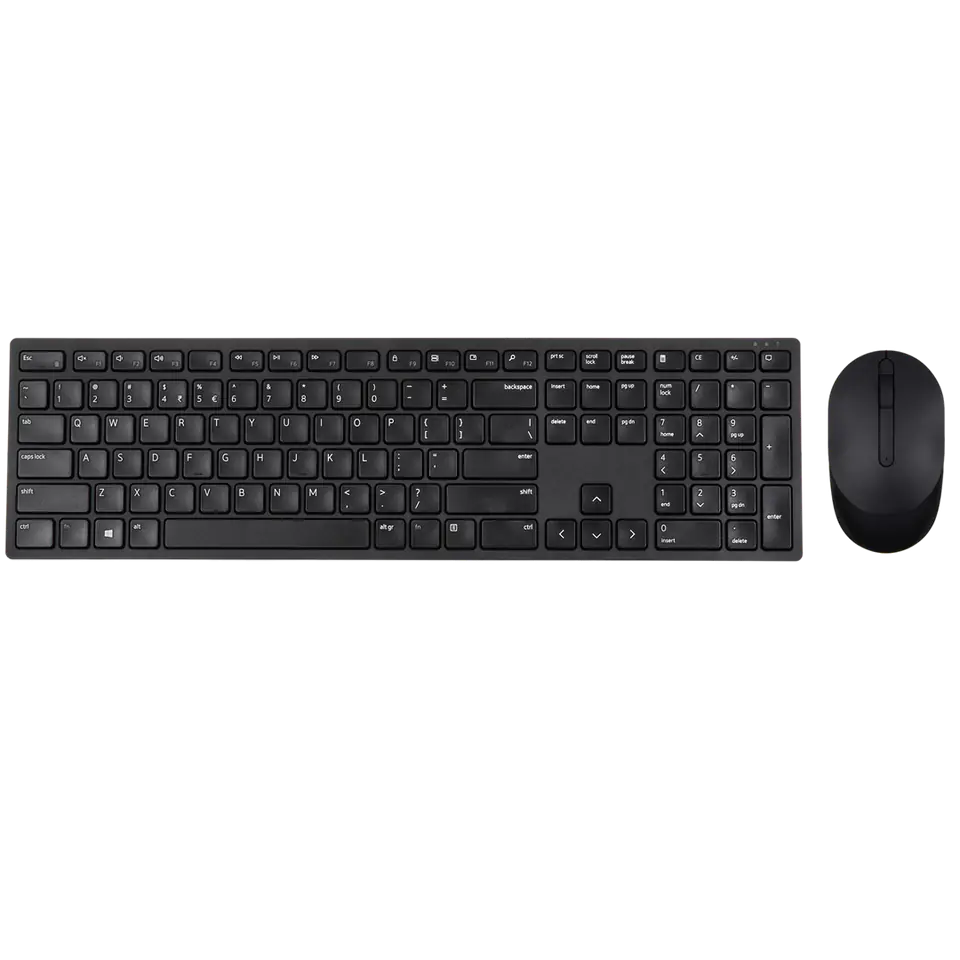 ⁨DELL KM5221W keyboard RF Wireless QWERTY US International Black⁩ at Wasserman.eu