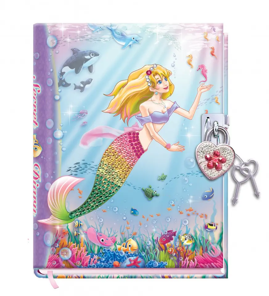 ⁨Pulio Pecoware Padlock Diary - Mermaid⁩ at Wasserman.eu