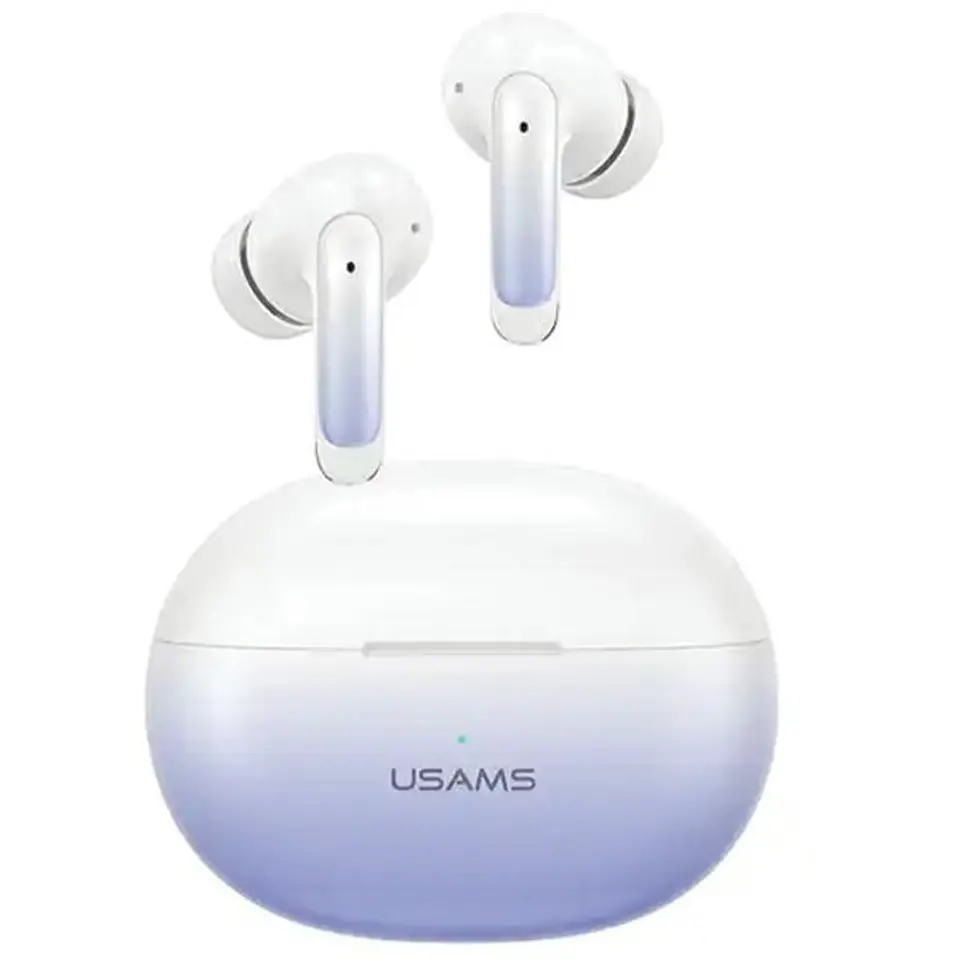 ⁨USAMS Słuchawki Bluetooth 5.3 TWS X-don series ENC bezprzewodowe niebieski gradient/gradient blue BHUENCXD03 (US-XD19)⁩ w sklepie Wasserman.eu