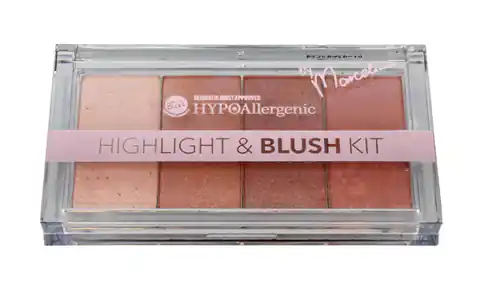 ⁨Bell Hypoallergenic Highlight & Blush Kit Zestaw rozświetlaczy i różu  20g⁩ w sklepie Wasserman.eu