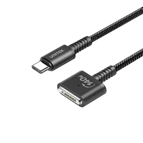 ⁨Unitek Kabel zasilający USB-C - MagSafe 3 140W 2 m⁩ w sklepie Wasserman.eu