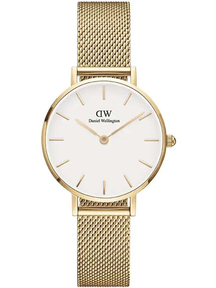 ⁨ZEGAREK DAMSKI DANIEL WELLINGTON DW00100350  - Petite Evergold 28mm⁩ w sklepie Wasserman.eu