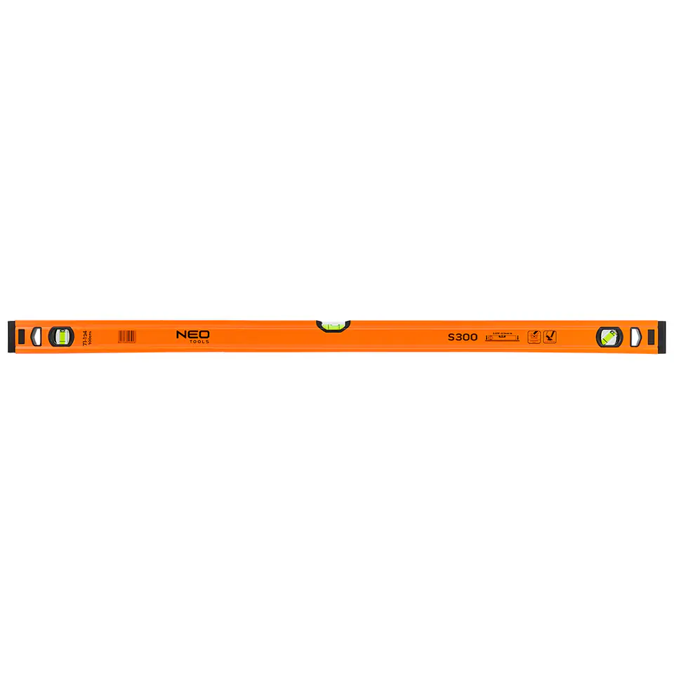 ⁨Poziomnica aluminiowa S 300, 3 libelle, 100 cm⁩ w sklepie Wasserman.eu