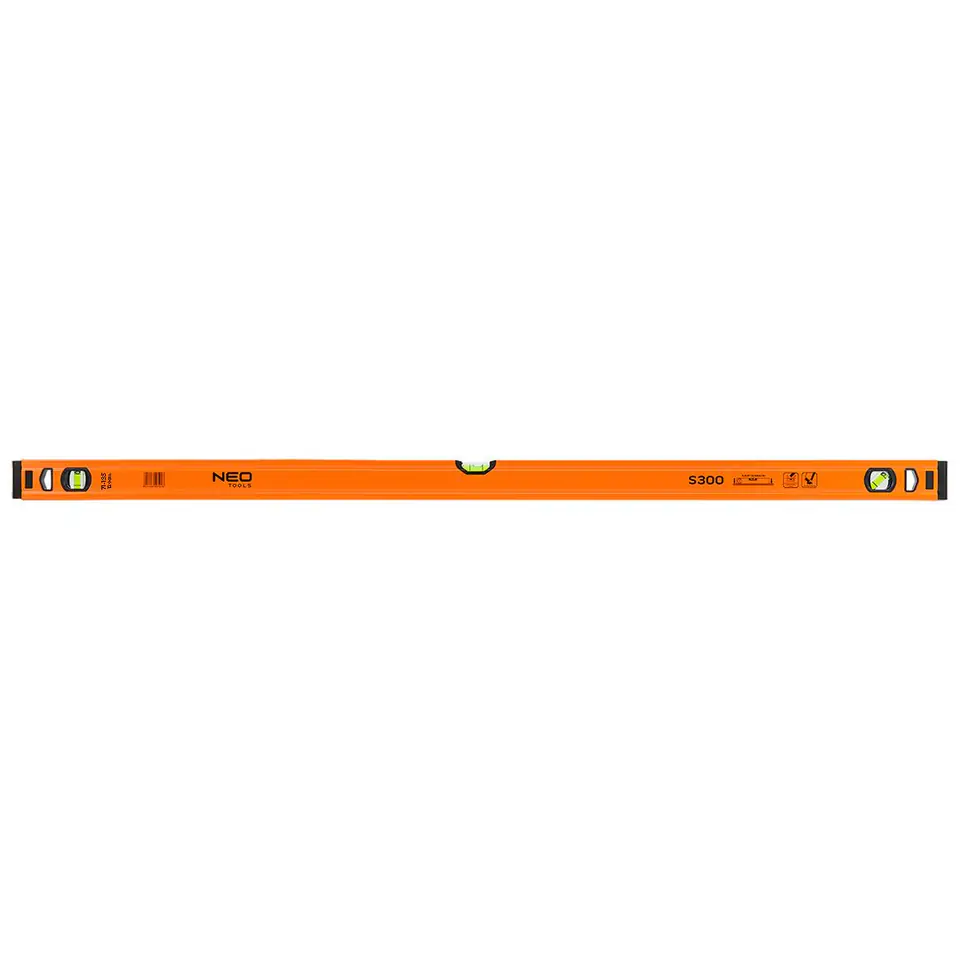 ⁨Poziomnica aluminiowa S 300, 3 libelle, 120 cm⁩ w sklepie Wasserman.eu