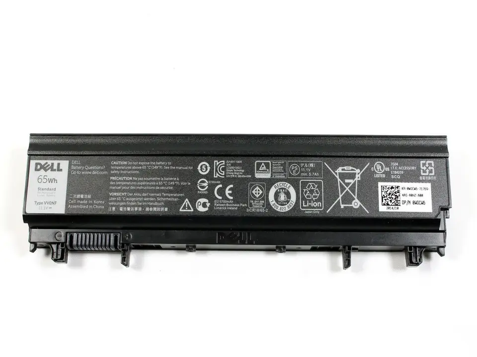 ⁨Dell Battery, 65WHR, 6 Cell,⁩ w sklepie Wasserman.eu