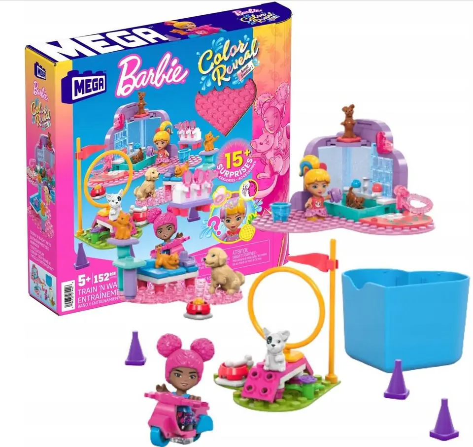 ⁨Barbie Mega Blocks Pet Training & Care⁩ at Wasserman.eu