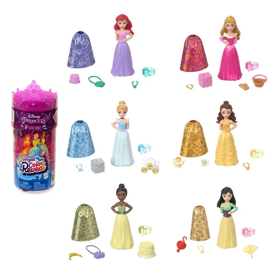 ⁨Disney Princess Księżniczka Color Reveal mix⁩ w sklepie Wasserman.eu